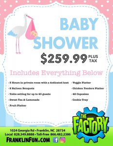 Baby Showers at the Factory