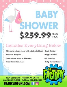 Factory Baby Shower Package