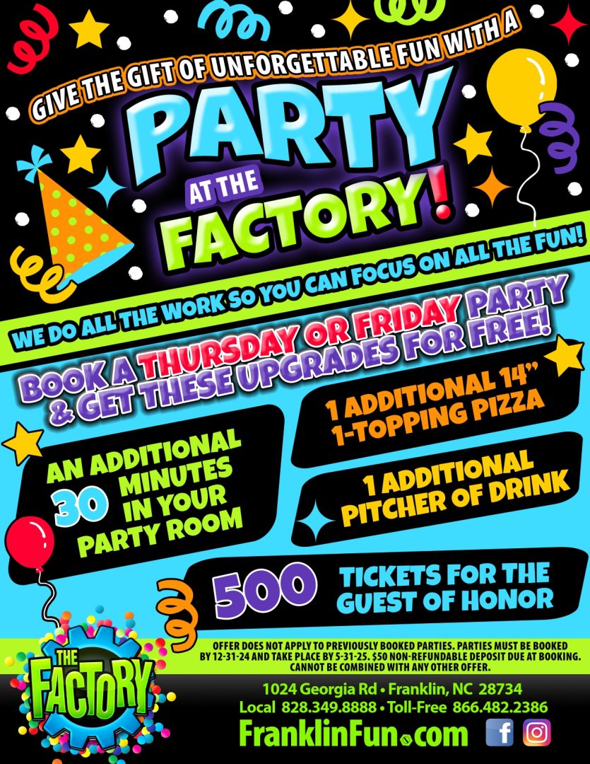 Party Promotional Flyer 2024